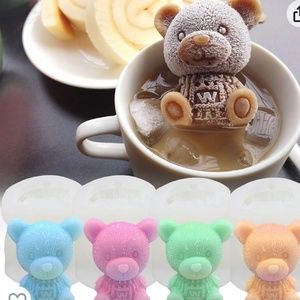 Bear Silicone Mold Set of 2